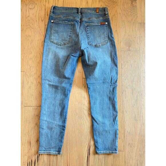 7 for all mankind “Aubrey” skinny jeans - Picture 2 of 5